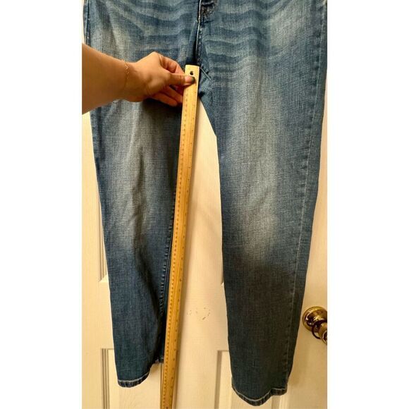 Frye Women's Low-Rise Straight Cropped Denim Jeans Size 12 - Picture 6 of 9
